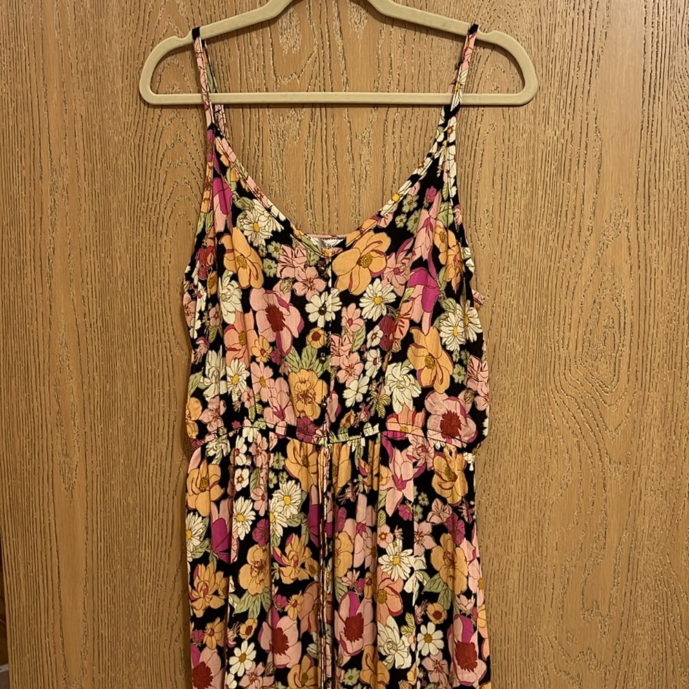 Rewind Floral Pattern Dress - size XL